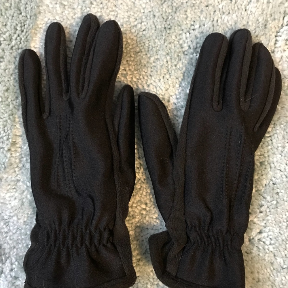 EUC winter gloves, black, mittens.
